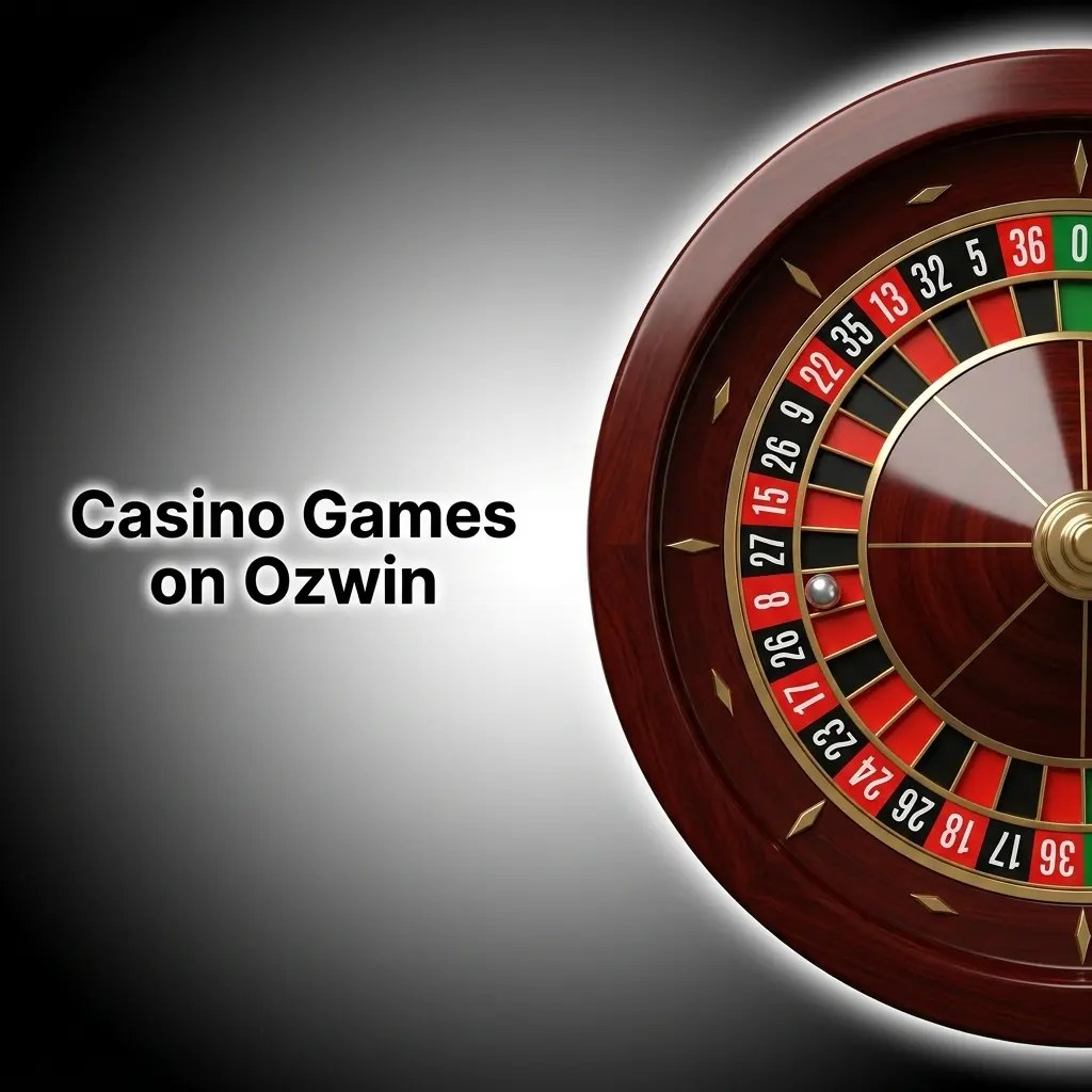 Casino games available on Ozwin