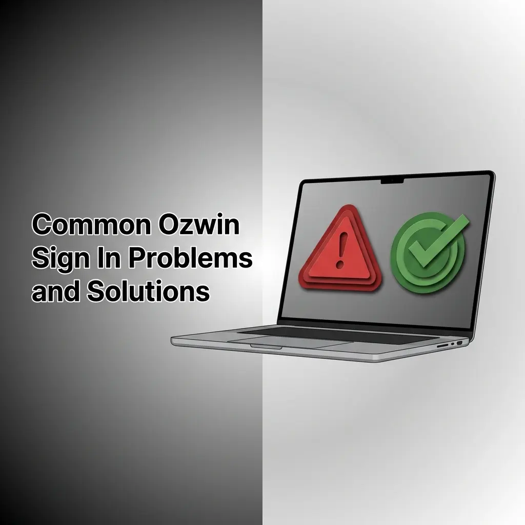 Common Ozwin sign in problems and solutions