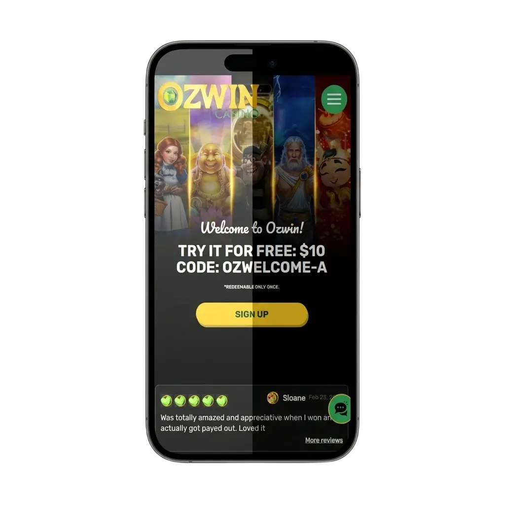 Ozwin app on Android and iOS devices