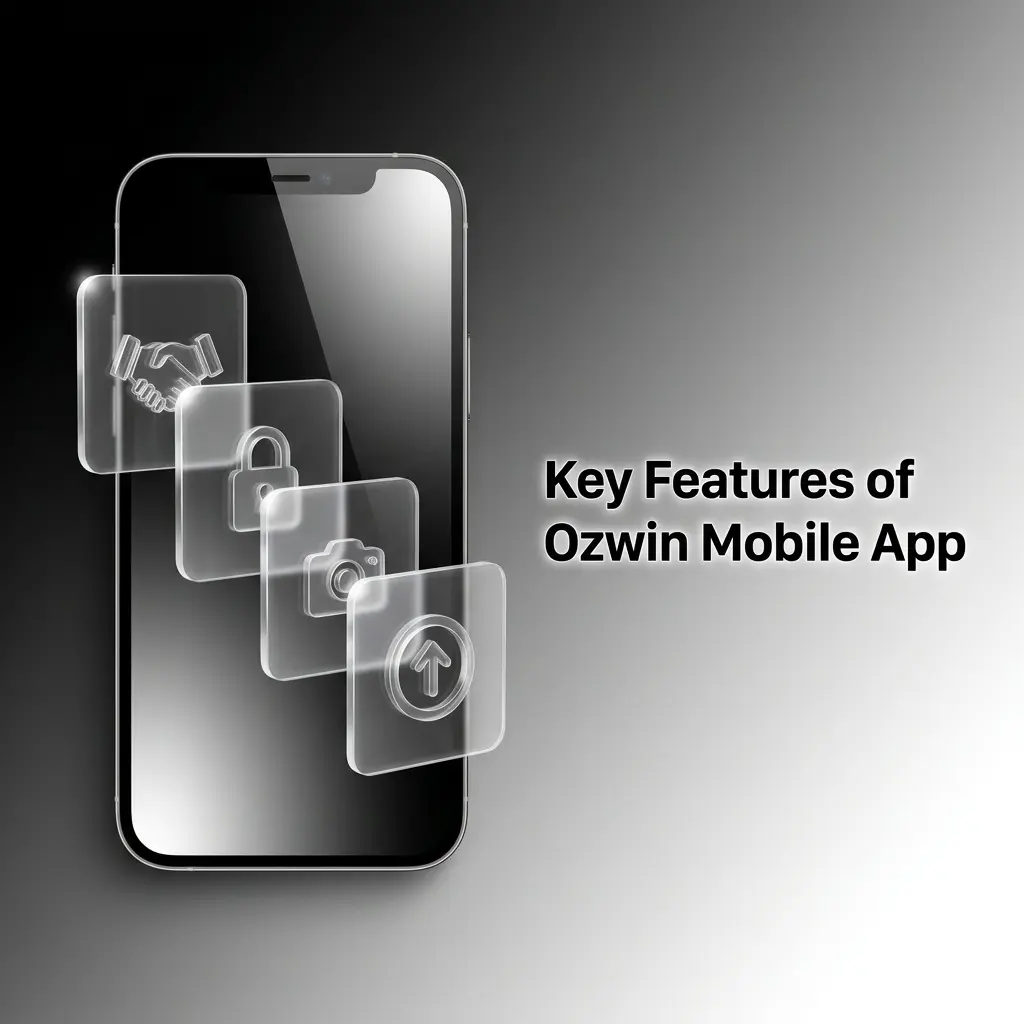 Ozwin mobile app key features overview