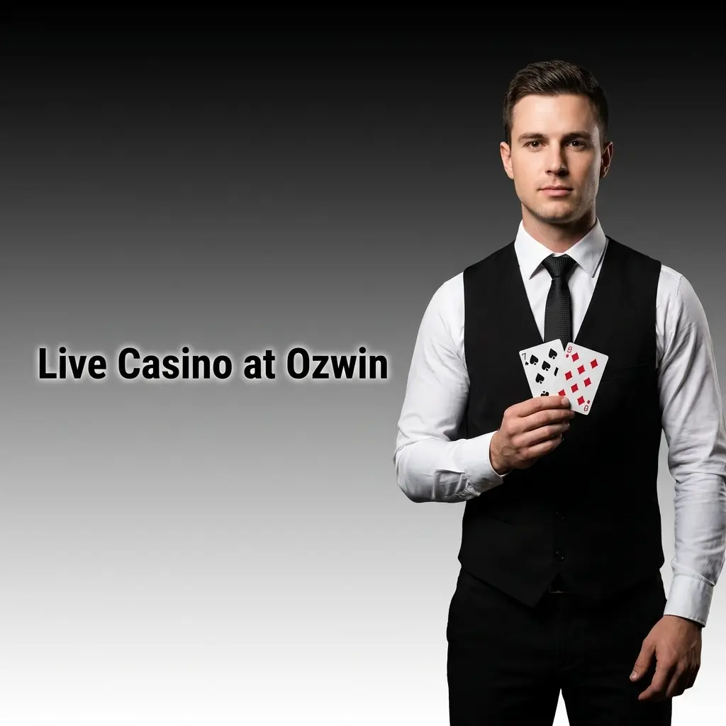 Live dealer casino table with roulette wheel