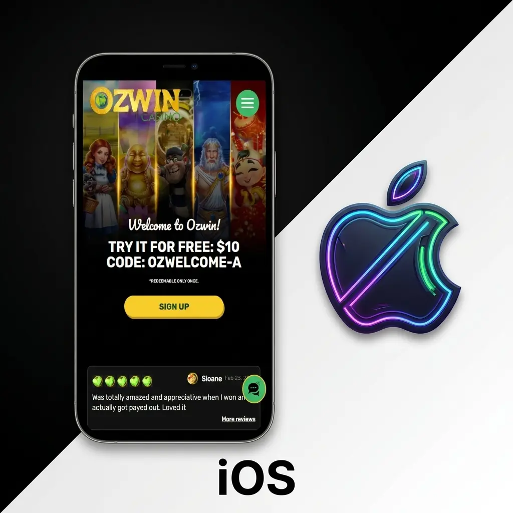 iPhone mobile site access for Ozwin