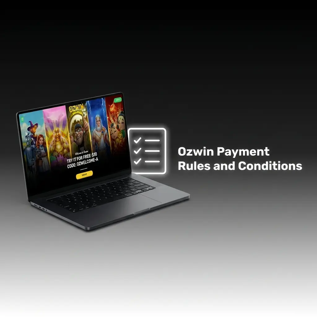 Ozwin payment verification and withdrawal process illustration
