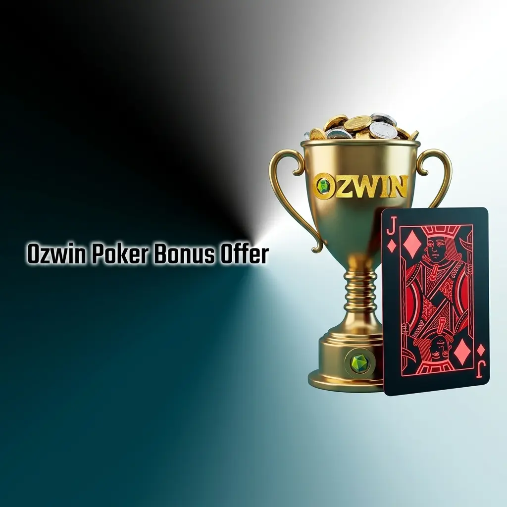 Ozwin Poker welcome bonus offer
